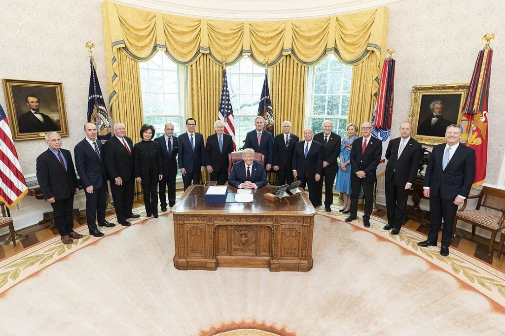 President Trump Signs the CARES Act (49716878647).jpg